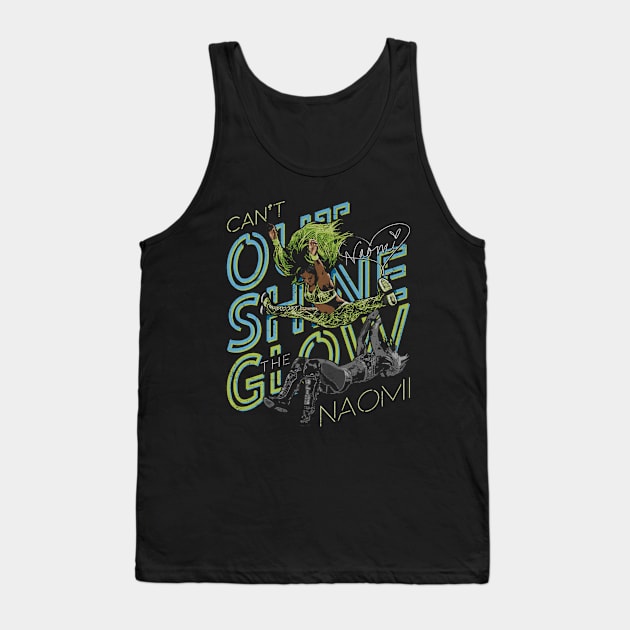 Naomi Can't Outshine The Glow Tank Top by MunMun_Design